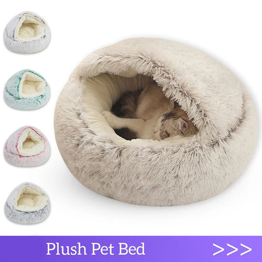 CozyCave Plush Pet Bed