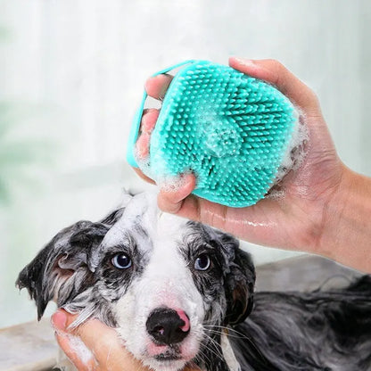 Pet Bathing Soft Silicone Brush